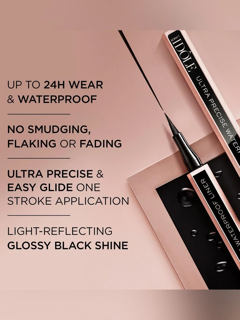 Lancôme Hypnôse Drama Mascara Set+Idôle Liner Bundle 4 Items Total $65 Value NIB